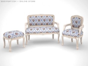 furniture set 3D Модель
