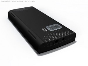 nokia x6 3D 모델
