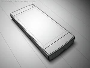 nokia x6 3D 모델
