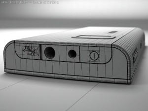 nokia x6 3D 모델