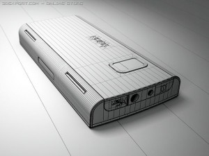 nokia x6 3D 모델
