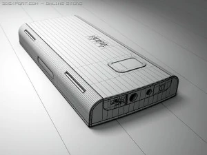 nokia x6 3D Model