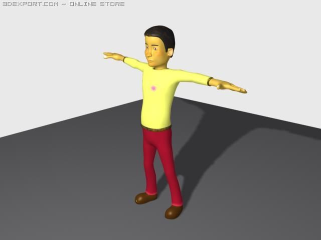 jimmy 3D Model .c4d .max .obj .3ds .fbx .stl .blend 