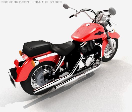 classic motorbike oh Modelo 3D .c4d .max .obj .3ds .fbx .stl .blend 