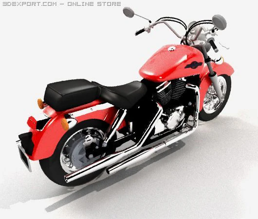classic motorbike oh 3D Model .c4d .max .obj .3ds .fbx .stl .blend 