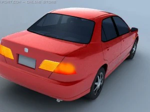 honda accord 97 3D Model