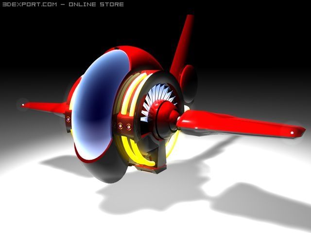 heliship 3D मॉडल .c4d .max .obj .3ds .fbx .stl .blend 