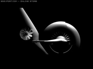 ヘリ船 3Dモデル