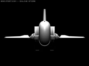 ヘリ船 3Dモデル