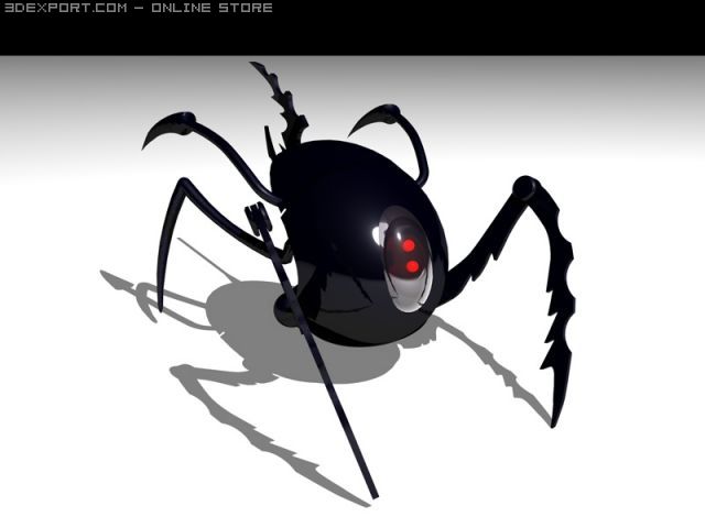 bugship Modelo 3D .c4d .max .obj .3ds .fbx .stl .blend 