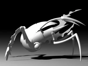 Buque insecto Modelo 3D
