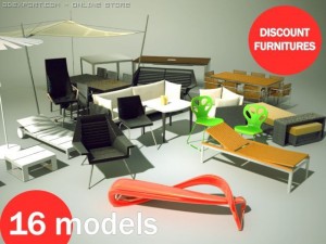 discount furniture 3D Model