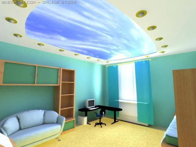 child 3D Model .c4d .max .obj .3ds .fbx .stl .blend 