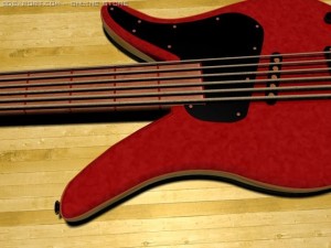 Emo guitar 3D Модель