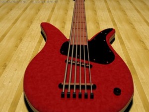 Emo guitar 3D Модель