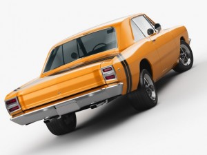 dodge dart 1968 3D मॉडल