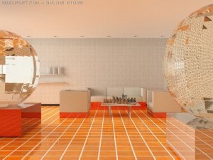 living room r2 Modello 3D