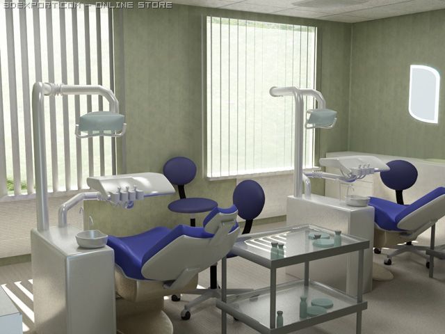 stomatology 3D 模型 .c4d .max .obj .3ds .fbx .stl .blend 