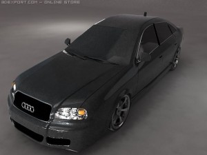 audi a6 3D-Modell