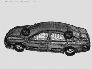 audi a6 Model 3D