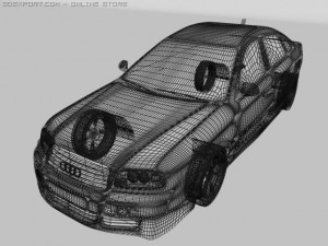 audi a6 Model 3D