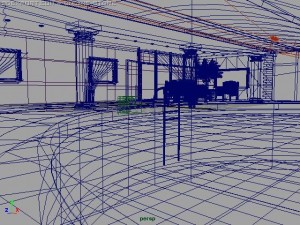 swimming p Modello 3D