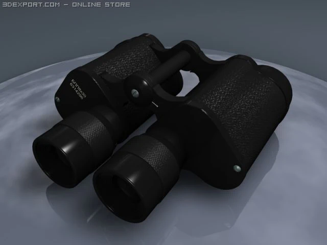binocular Modelo 3D .c4d .max .obj .3ds .fbx .stl .blend 