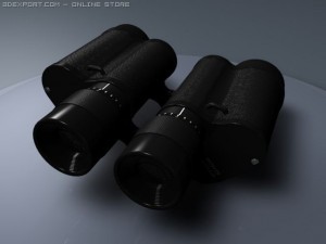 binocular 3D मॉडल