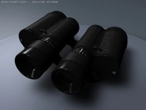 binocular Modelo 3D