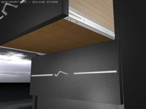 bedside table 3D Model