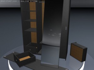 case compartment 3D Model