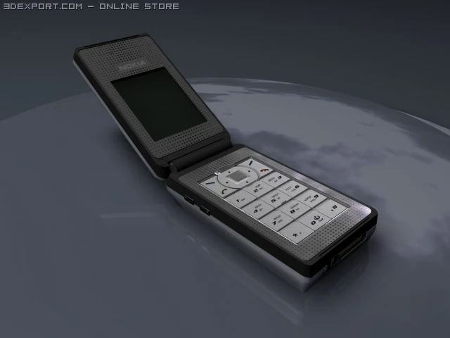 nokia 6170 3D Model .c4d .max .obj .3ds .fbx .stl .blend 