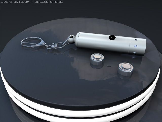 charm small lamp 3D Model .c4d .max .obj .3ds .fbx .stl .blend 