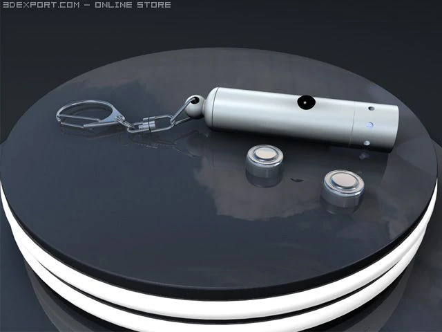 charm small lamp 3D Model .c4d .max .obj .3ds .fbx .stl .blend 