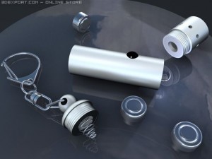 charm small lamp 3D Model