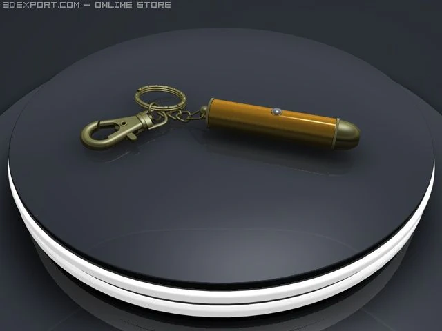 laser pointer 3D Model .c4d .max .obj .3ds .fbx .stl .blend 