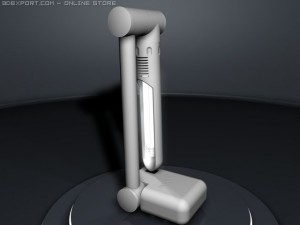 desk lamp 3D 모델