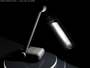 desk lamp 3D 모델