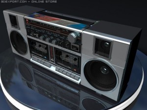 magnitofon sanyo 3D Модель