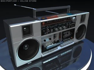 magnitofon sanyo 3D Model