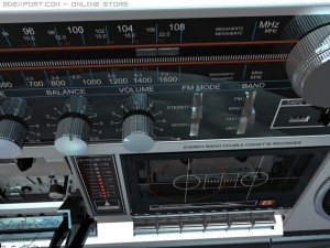 magnitofon sanyo 3D Модель