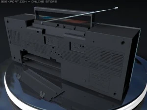 magnitofon sanyo 3D Model