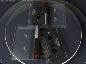audio cassette 3D Model