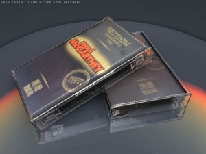 audio cassette 3D 모델