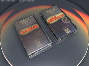 audio cassette 3D 모델