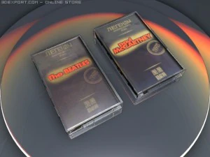 audio cassette 3D Model