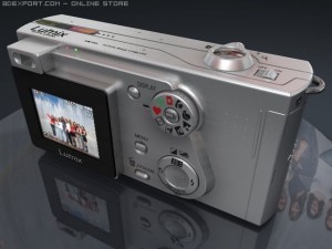 panasonic lumix dmc fx5 3D Модель