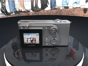 panasonic lumix dmc fx5 3D Model
