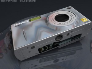 panasonic lumix dmc fx5 3D मॉडल