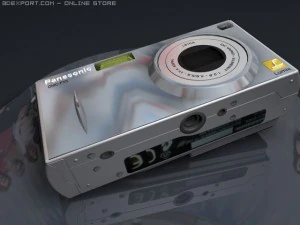 panasonic lumix dmc fx5 3D Model